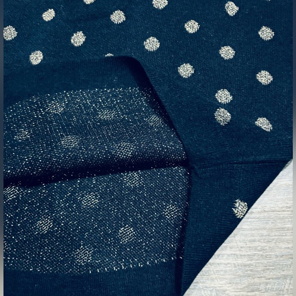 LOFT POLKA DOT SWEATER (MED) NWT - Picture 7 of 15